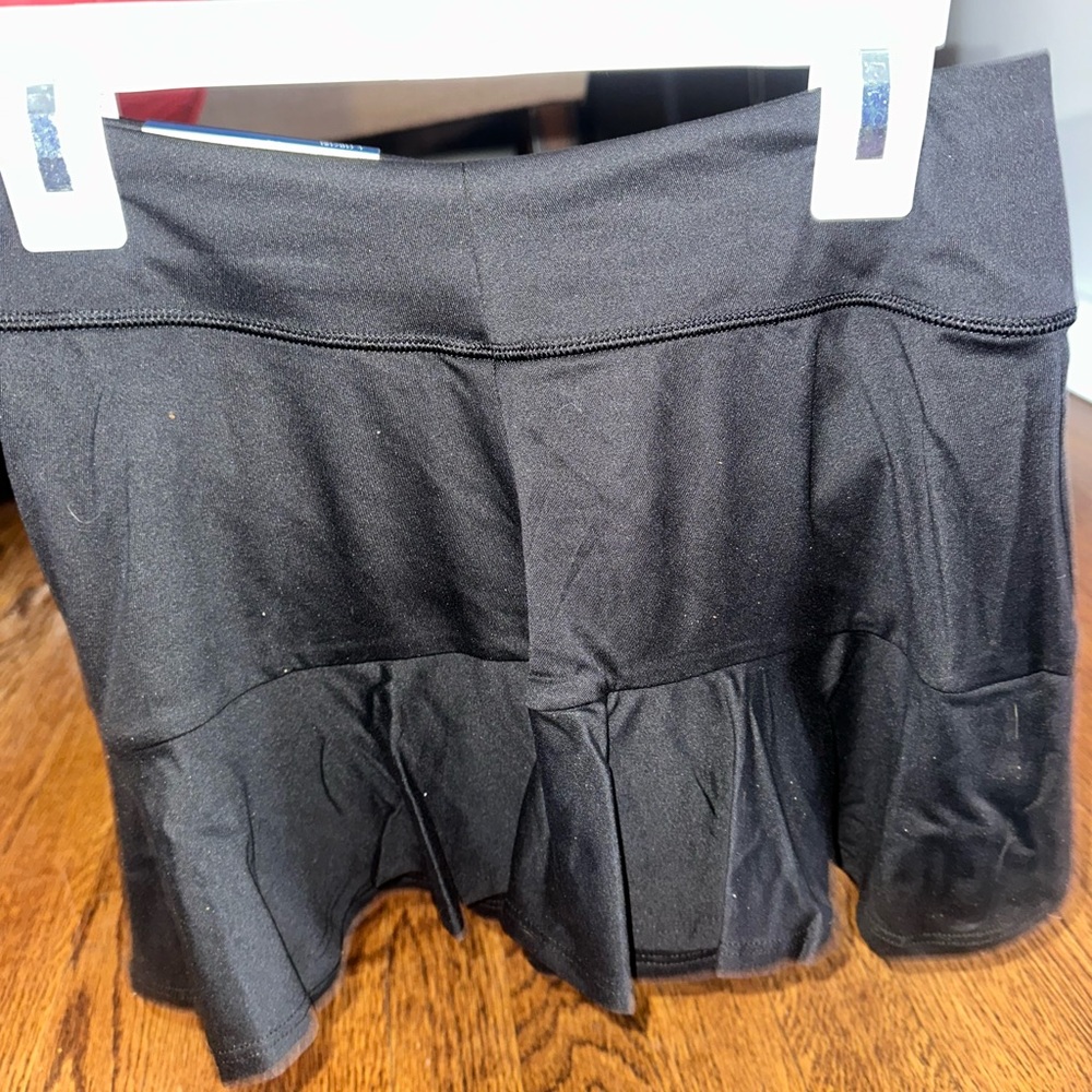 All In Motion Girls Skort Mid Rise Regular Fit - Black - NEW W TAGS LARGE 10/12 - Picture 3 of 3